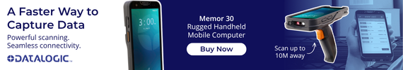 Datalogic Memor 30 Rugged Handheld Mobile Computer. Text Reads